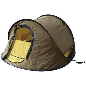 Maggiore Surplus 3 Persona Pop Tent - Pieghe Compact Nel Proprio Carry / Storage