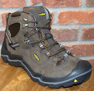 Keen Men's Durand Mid WP Cascade Brown Gargoyle | Regular & Wide Width Available