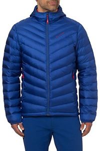 VAUDE, Giacca Uomo Kabru con cappuccio, Blu (Royal), L