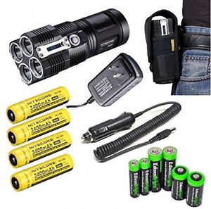 2015 NITECORE Tiny Monster TM26 QuadRay 4000 Lumen Quad CREE XM-L LED / With 4