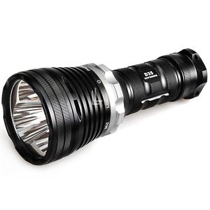 XTAR D35 XM-L2 U2 Taucher LED-Taschenlampe 2800 Lumen Set mit Akkus u. Ladegerät