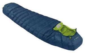 VAUDE, Sacco a pelo in piuma Ice Peak 150, Blu (Deep Water), 200.00 x 80.00 x 15