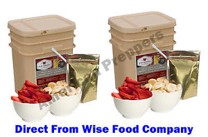 Two Wise Food Company 120 Servings Freeze Dried Fruit Emergency Food Storage