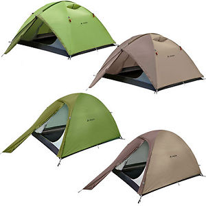 VAUDE Campo Tenda Serie - Compact 2P 3P Grande 3-4P a cupola Trekking NUOVO