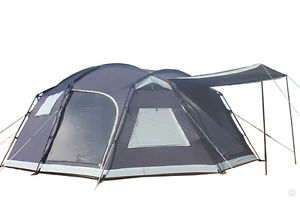 SAXUR TEXAS TENDA FAMILIARE CAMPEGGIO 8-14 PERS NUOVO !! 5000MM!