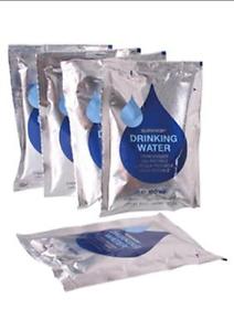 Drinking canned - Emergency Drinking Water 5x100ml per bag, 36 bags free shippin