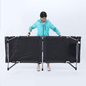 KingCamp Camping Hiking Travel Folding Sleeping Bed Portable Cot Steel frame