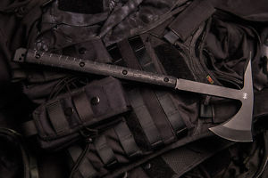 Hardcore Hardware Australia BFT-01G Tactical Tomahawk Black G-10 Handle HHA BGB