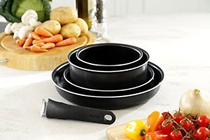 Tefal Ingenio Essential 5 Piece Cookware Starter Kit, Black