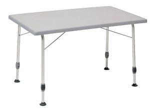 Dukdalf Mesa Fantástico 115x70cm estable plegable de camping hoehenverstellb