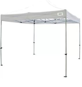 Caravan Canopy Sports 10x10 TitanShade Instant Canopy White 100 sq ft Coverage