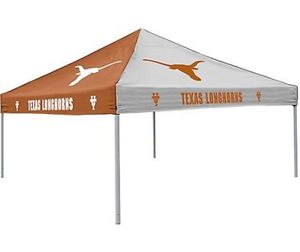 Texas Team Checkerboard Tailgate Tent Durable Water Resistant Polyester Canopy