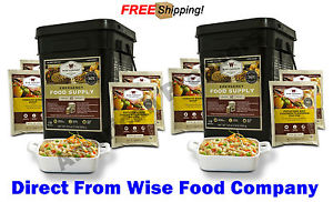 Two Wise Food Company 60 Servings Kit Emergency Ffreeze-Dried Food Supply