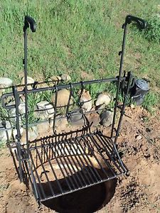 Hand Forged Adjustable Camp Fire Grill