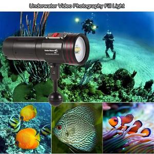 ARCHON D34VR XM-L U2 Diving Underwater Video Flashlight LED Torch Light NG E6Q7