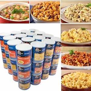 Mountain House Freeze Dried Food YEAR SUPPLY- 4 ADULTS  - 2 MEALS / Day New!