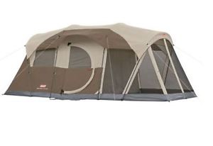 Coleman WeatherMaster 6 Person Family Screened Tent Hiking Camping Outdoor New