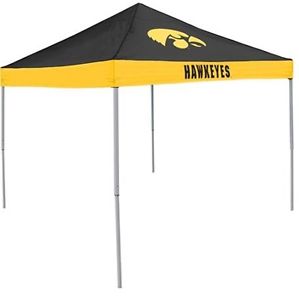 Logo Chair NCAA Team Iowa 9' x 9' Economy Tent Outdoor Durable Canopy Waterproof