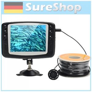 UNDERWATER FISHING CAMERA 30 METER LINE 8 IR LEDS 3.5 INCH MONITOR 2600MAH