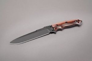 Hogue EX-F01 7" Fixed Blade Knife with Cocobolo Hardwood & A2 Tool Steel!