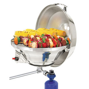 Magma Marine Kettle 2 Stove & Gas Grill Combo Party Size 17" A10-217