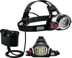 Petzl Ultra Rush Belt Headtorch E52 BUK Advanced Headlamp Light Outdoors Sports