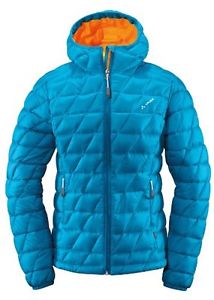 VAUDE, Giacca Donna Kabru con cappuccio, Blu (skyline), 42