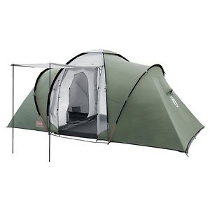 Tent - Four Person Camping 2 Bedroom Living Area Coleman Ridgeline Plus