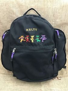 Vintage Kelty Grateful Dead Dancing Bears Festival Backpack Daypack Deadhead