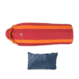 Big Agnes Encampment 15 deg Sleeping Bag Long L With FREE Compressible Pill