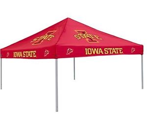 Logo Chair NCAA Iowa State 9' x 9' Solid Color Tent Durable Water Resistant New