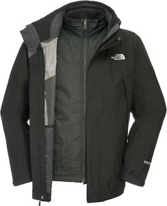 The North Face Men's Primavera II Triclimate 3 in 1 Jacket Black Small - New