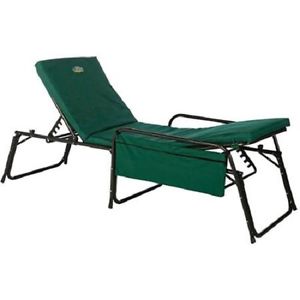 Camping Cot Padded Multi Position Adjustable Recline Guest Sleeping