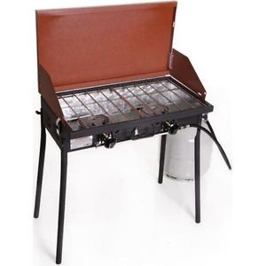 2-Burner Propane Camper Tabletop Stove