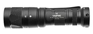 100% NEW BRAND Surefire V1 Vampire IR LED Flashlight  V1-B-BK Dual Output