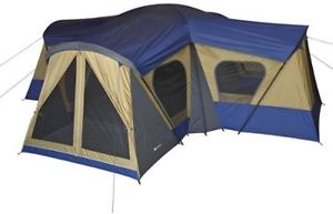 14-Person Cabin Tent Outdoor Camping Tents Large Big 4 room Giant