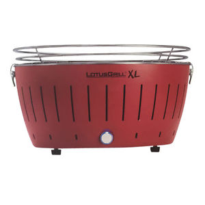 LotusGrill G-RO-435 XL Feuerrot Holzkohlegrill