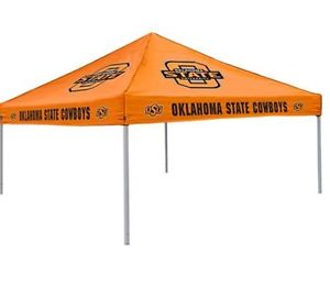 Logo Chair NCAA Oklahoma State 9' x 9' Solid Color Tent Water Resistant Canopy