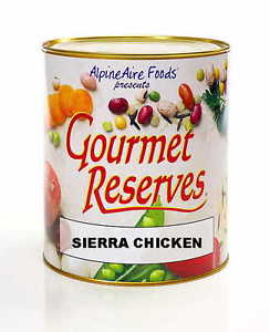 SIERRA CHICKEN by GOURMET RESERVES set of 6 Cans in#10 Can - New!