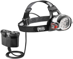 Petzl Ultra Rush Belt Stirnlampe mit Accu 4 Ultra