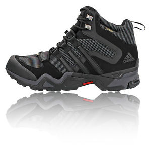 Adidas Fast X High Mens Black Waterproof Gore Tex Trail Walking Boots Shoes