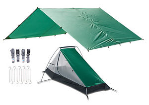 Aqua Quest West Coast Combo - 100% Waterproof Tarp + Bivy + Pegs + Straps Kit