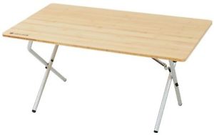 Snow Peak One Action Low Table Bamboo LV100T from Japan New