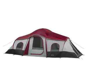3-Room Tent 4 6 8 10 Person Instant Pop Up Family Hiking Best Camping Cabin Camp