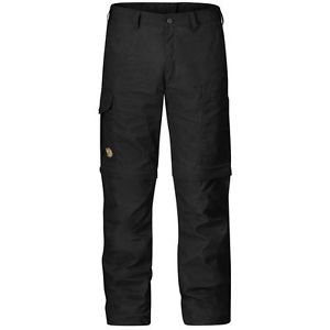 Fjäll Räven Karl Zip-Off Trousers, Dark Grey, Size 54, 82792