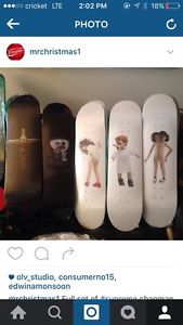 Chapman Set Of 5 Deck In Excellent Supreme Condition  Kaws