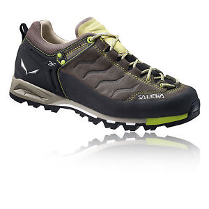 Salewa Mountain Womens Brown Grey Trail Outdoors Walking Sports Shoes Trainers