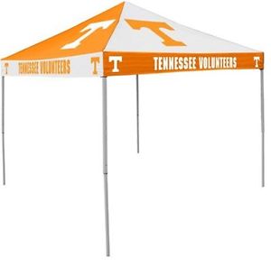 Logo Chair NCAA Tennessee 9' x 9' Checkerboard Tent Retracts Durable Canopy New