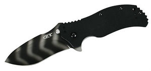 ZERO TOLERANCE ZT Einhandmesser S30V DLC-CamoCoating Flipper G10-Beschalung Clip