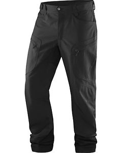 Haglofs Rugged II Berg Hose Wahr Solid Schwarz Kurzes Bein mit